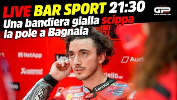 MotoGP: LIVE Bar Sport alle 21:30 con Ciabatti - Bagnaia e la pole scippata dalla bandiera