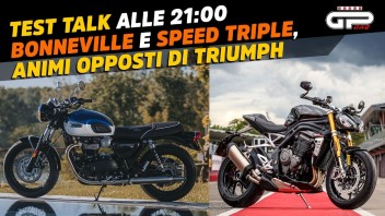 Moto - News: LIVE – Test Talk alle 21:00 – Triumph Bonneville e Speed Triple 1200 RS 2021