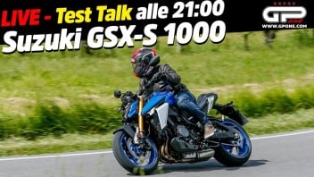 Moto - News: LIVE - Test Talk alle 21:00 - Tutto sulla nuova Suzuki GSX-S 1000