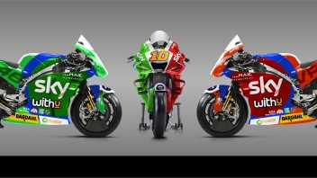 MotoGP: FOTO - Una Ducati tricolore per Luca Marini al Mugello