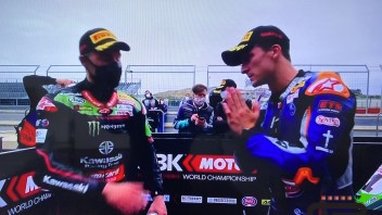 SBK: THE INCIDENT After the error Gerloff in prayer by Rea: apology accepted