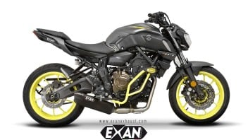 Moto - News: Una nuova voce alla “vecchia” Yamaha MT-07 con gli scarichi Exan 
