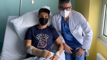 Moto2: Sindrome compartimentale: Dalla Porta operato al braccio destro