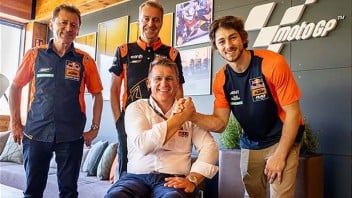 : Remy Gardner, son of the great Wayne, WC winner in '87, in KTM MotoGP starting from 2022