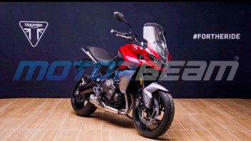 Moto - News: Triumph Tiger Sport 660, ecco le foto spia della versione definitiva