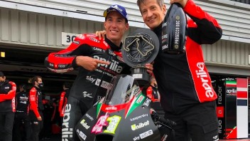 MotoGP: A.Espargarò: "Scommessa vinta, adesso Aprilia mi deve una MotoGP"