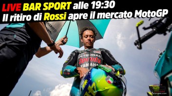 MotoGP: LIVE Bar Sport alle 19:30 - Il ritiro di Rossi apre il mercato MotoGP