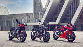 Moto - News: Honda CB500F, CBR500R, CB500X 2022, come cambiano le medie giapponesi