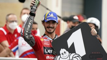 MotoGP: Bagnaia: "Adesso posso fare tutto quello che voglio con la Ducati"