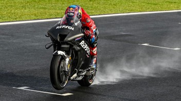 MotoGP: PHOTO - Stefan Bradl on the Honda 2022 prototype in the Misano tests