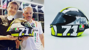 MotoGP: Rivola come Espargarò e Vinales: un casco speciale per l'AD di Aprilia Racing