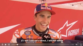 MotoGP: Marquez: "should I win in Austin I'll eat a donut on the podium!"