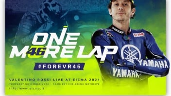 Moto - News: Yamaha One More Lap: Valentino Rossi ad EICMA