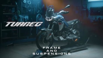Moto - News: Aprilia Tuareg 660: un video sulla ciclistica della nuova enduro stradale