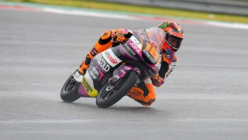Moto3: Migno-Surra: doppietta tricolore sul bagnato nella FP1 di Misano