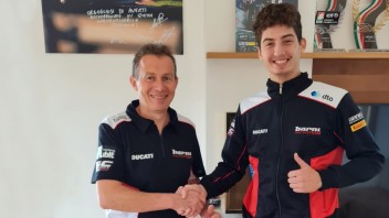 SBK: Luca Bernardi debutta in Superbike con la Ducati di Barni