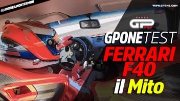 Auto - Test: Test Ferrari F40 con Andrea Montermini: il mito in pista