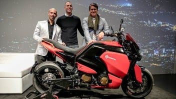 Moto - News: Soriano Motori: Melandri padrino delle elettriche con cambio e frizione