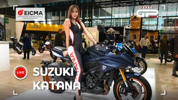 Moto - News: Eicma 2021, LIVE: Suzuki Katana 2022: ora, è ancora più chic