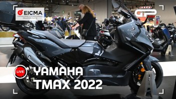 Moto - Scooter: EICMA 2021, LIVE: Yamaha TMAX 2022, Rivoluzione hi-tech