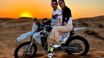 MotoGP: Pirro heads for a sideways honeymoon amongst the desert dunes