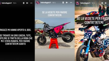 MotoGP: Three bikes stolen from Fabio Di Giannantonio: appeal on social media