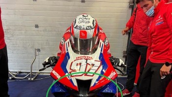 SBK: Sorpresa Honda a Jerez: Lecuona e Vierge con sospensioni Showa