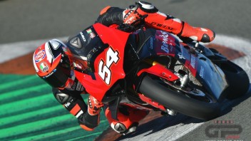 SBK: Valencia: Mattia Pasini debutta sulla Ducati V4 rincorrendo il Mondiale