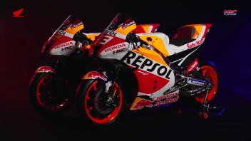 MotoGP: LIVE - Marc Marquez e Pol Espargarò svelano la nuova Honda RC213v
