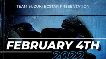 MotoGP: STREAMING - La presentazione delle Suzuki 2022 di Mir e Rins alle 10.00