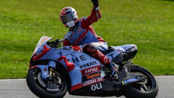 MotoGP: Di Giannantonio: "zero grip, ma meno pietre. Troppo sabbia in partenza"