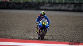 MotoGP: Joan Mir: "equilibrio inesistente, rischio di cadere ad ogni curva"