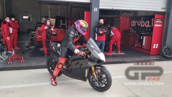 SBK: Tom Sykes debutta sulla Ducati V4 a Misano