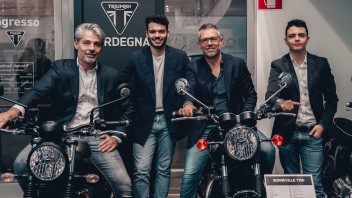 Moto - News: Triumph Motorcycles sbarca in Sardegna