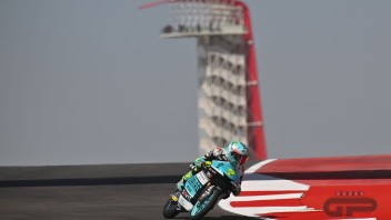 Moto3: Foggia si prende la FP2 di Austin, brutto volo per Surra