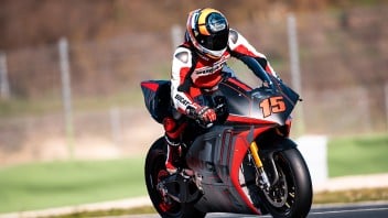 MotoE: VIDEOS and PHOTOS - Electric Ducati in Vallelunga with Alex De Angelis