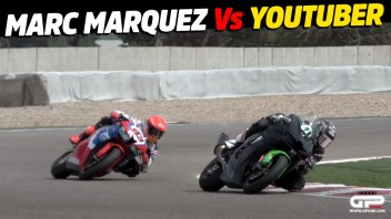MotoGP: VIDEO - Marquez Vs YouTuber: a CBR 600 is enough against a ZX-10 RR