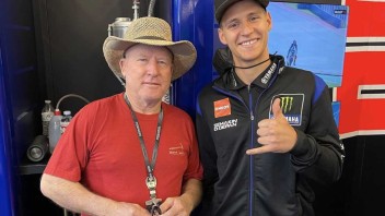 MotoGP: Quartararo incontra una leggenda ad Austin: Kenny Roberts sr