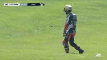 MotoAmerica: Petrucci returns to the subject of his crash at 280km / h in Virginia: "happy to survive"