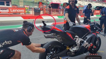 MotoGP: Aprilia fa debuttare al Mugello un alettone posteriore sulla RS-GP