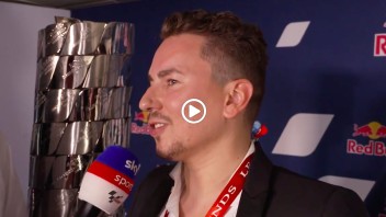 MotoGP: VIDEO - Lorenzo: "Non tutti i campioni sono anche leggende"