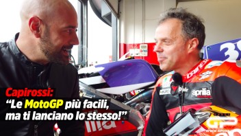 MotoGP: VIDEO - Capirossi: "Le MotoGP sono più facili, ma ti lanciano lo stesso!"