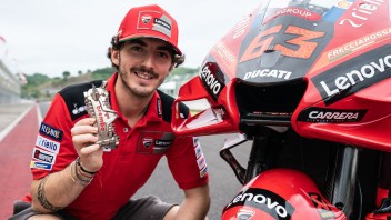 MotoGP: Bagnaia: "Stoner's Ducati 800 was unrideable, he worked wonders on it"