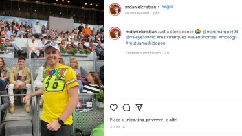 MotoGP: Open Madrid: incursione a sorpresa in tribuna per Marc Marquez