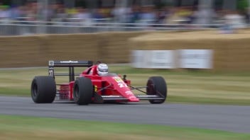 Auto - Video: VIDEO - Nigel Mansell ha fatto cantare di nuovo il V12 Ferrari a Goodwood