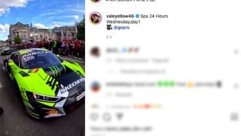 Auto - News: VIDEO - Valentino Rossi con l'Audi R8 GT3 per le strade di SPA