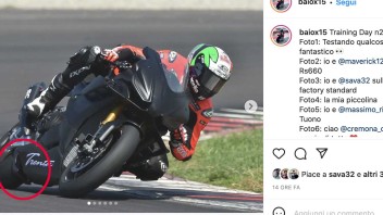 Moto - News: Baiocco 'spoons' the Aprilia RSV-4: soon in production?