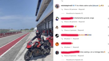 SBK: Lorenzo a Misano corregge il tiro sulla Ducati V4S: è una bestia