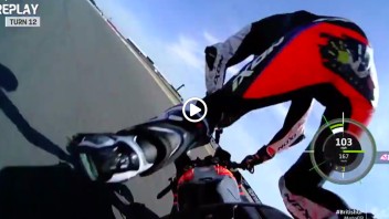 MotoGP: VIDEO - Il terribile high side di Aleix Espargarò a Silverstone