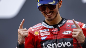 MotoGP: Bagnaia: "Un tris come Stoner? Bisogna guadagnarsi un posto nella storia" 